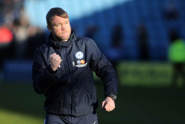 Will Posh manager Grant McCann be celebrating a third successive League One win at Coventry?
