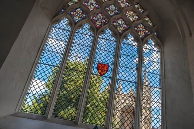Becket Tea Room window