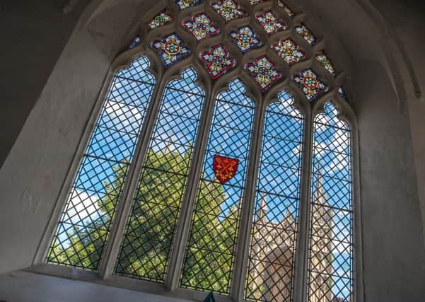 Becket Tea Room window