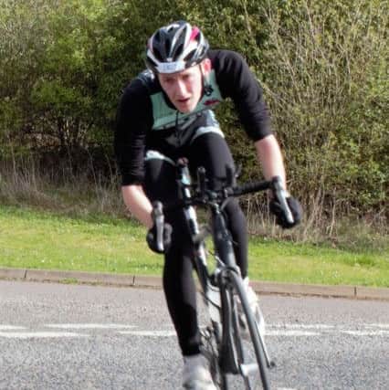 James Kershaw was third. Picture: Steve Hope