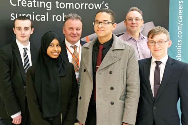 The students from Jack Hunt School