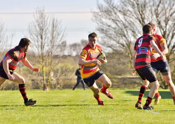 Tom Williams scored three tries. Picture: Kevin Goodacre