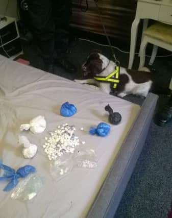 The drugs found at the Windmill Steet house