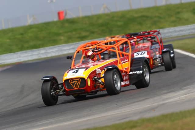 Anthony Barnes in action at Snetterton. Picture: Jon Bryant/Snappyracers.com