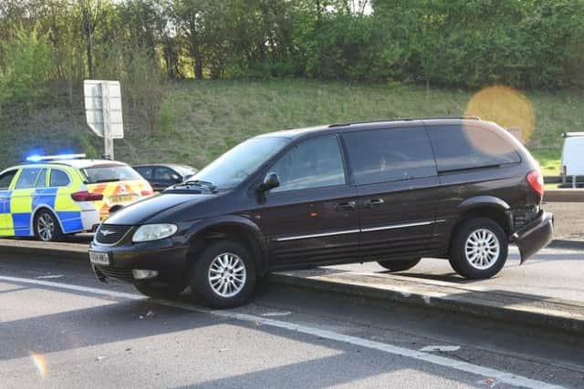 The crash on Nene Parkway