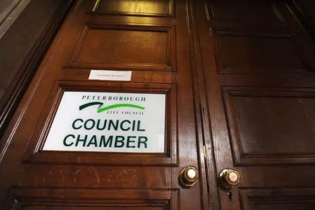 The council chamber in the Town Hall