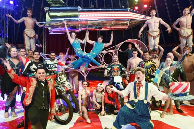 Uncle Sam's American Circus at the Embankment EMN-170426-170429009
