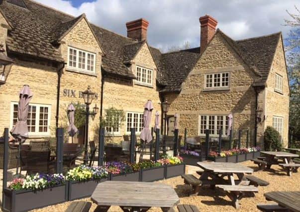Brad Barnes dines at The Six Bells, Witham on the Hill