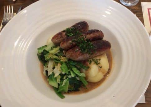 Brad Barnes dines at The Six Bells, Witham on the Hill
