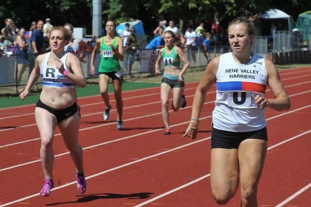 Georgie Ivens won the 400m.