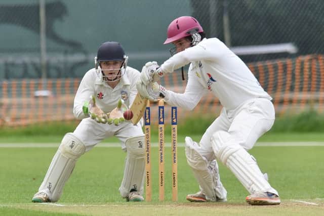 Peterborough Town skipper David Clarke in action.