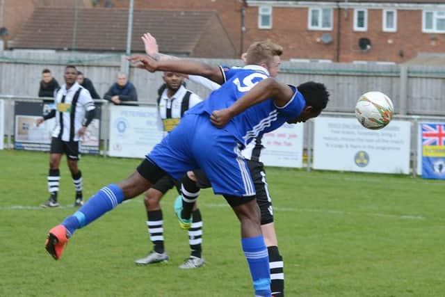 Avelino Vieira scored for Peterborough Sports Reserves.