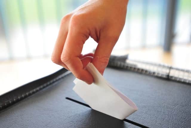 A ballot box