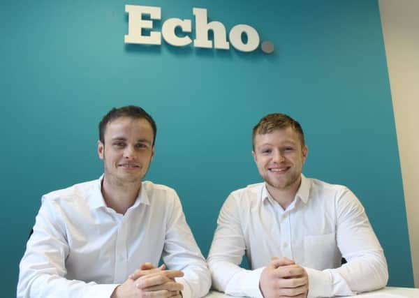 Zak Wattiez and Dustin Braband of Echo Web Solutions.