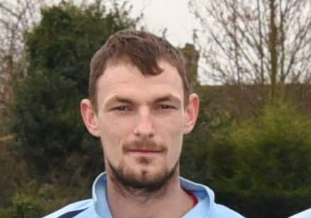 Ryan Regan scored for Peterborough NECI before the League Shield final was abandoned.
