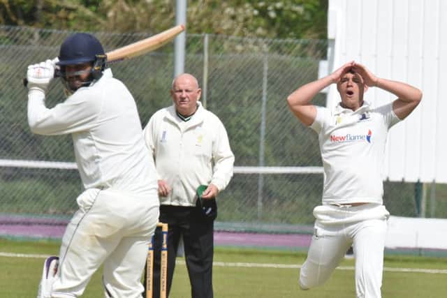 Joe Dawborn bagged 4-41 for Cambs against Northumberland.