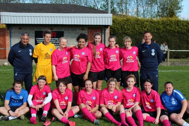 Posh Ladies finished runners-up. Picture: Gary Reed