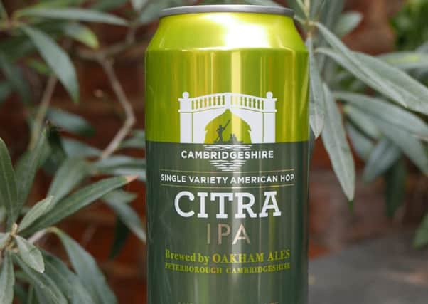 Oakham Ales' new canned variety of its Citra IPA.