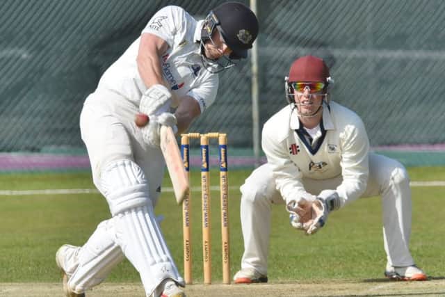 Alex Mitchell struck a fine 72 not out for Peterborough Town against Bourne.