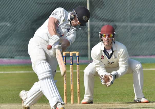 Alex Mitchell struck a fine 72 not out for Peterborough Town against Bourne.