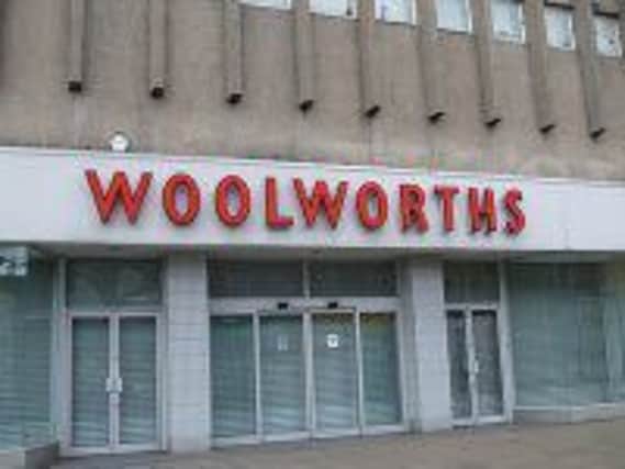 The former Woolworths in Bridge Street, Peterborough, now TK Maxx