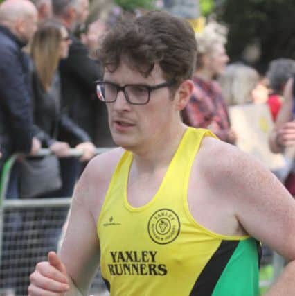Kevin Peel (Yaxley Runners) finished in 3:41.20. Picture: Tim Chapman