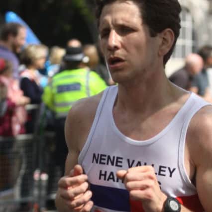 Michael Channing (Nene Valley Harriers) finished in 2:34.27. Picture: Tim Chapman