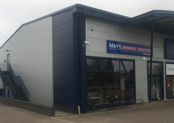 Mays Discount Furnishers.