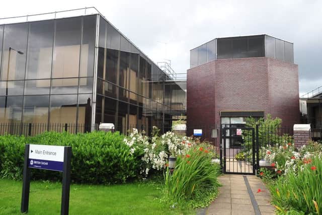 Exterior of British Sugar offices at Oundle Road, Woodston. ENGEMN00120120907121501