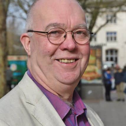 Cambs mayoral candidate Kevin Price in the city centre EMN-170218-170713009