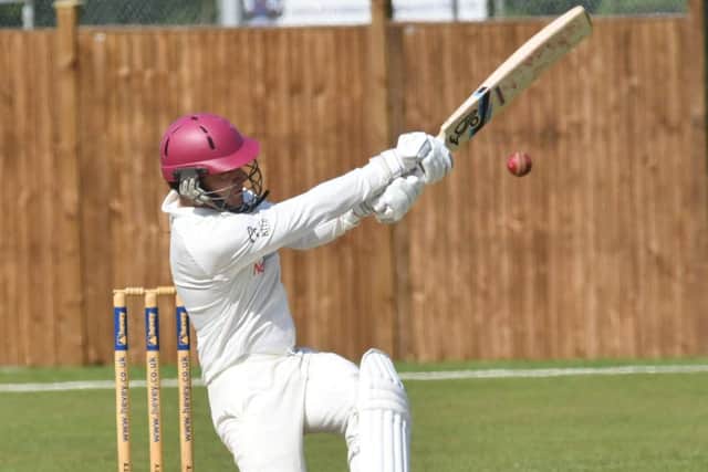 David Clarke cracked 81 not out for Peterborough Town at Stony Stratford.
