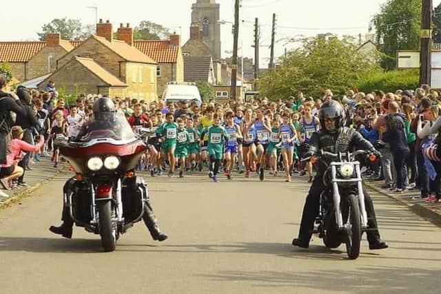 The start of the Langtoft 3k race. Picture: Payne's Photos