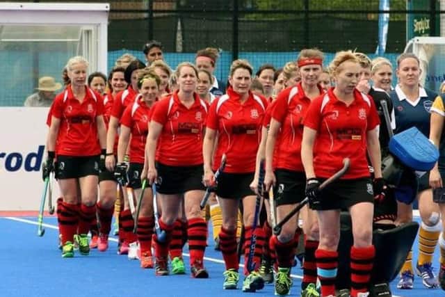 Wisbech Ladies take to the Olympic Park pitch for their national final.
