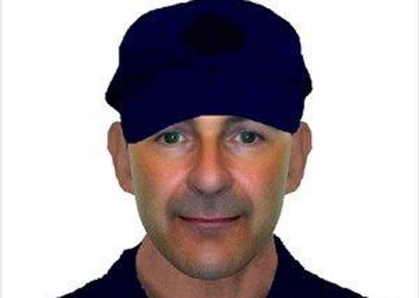The E-fit released by police following the distraction burglary.