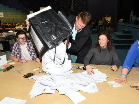 Verifying of the vote at the KingsGate Conference Centre