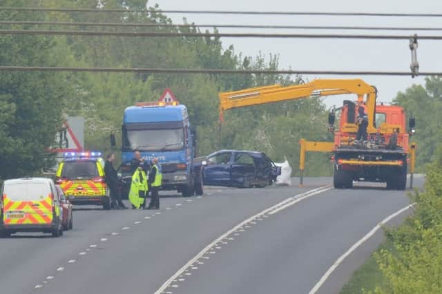 Double fatal RTC at A605 near Haddon EMN-170705-180203009