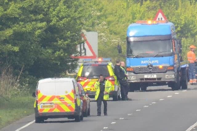 Double fatal RTC at A605 near Haddon EMN-170705-180149009