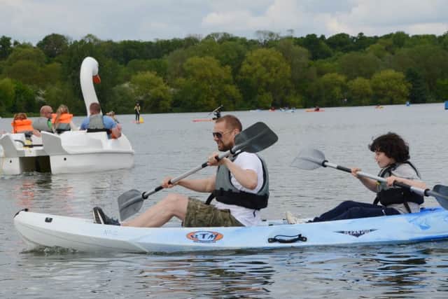 Taster sessions at Ferry Meadows watersports centre fun day EMN-160522-200452009