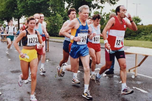 Mick Russell who has now completed 20 London Marathons EMN-170427-183724009