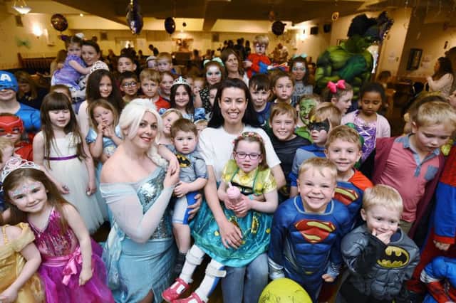 Halle Heriot and mum Fran Heriot at their fundraiser at New England Club pictured with children attending EMN-170705-180503009