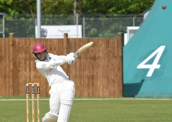 David Clarke cracked 64 for Peterborough Town against Castor.