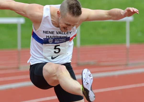 Sean Reidy won the 400m hurdles for Nene Valley Harriers in the British League.