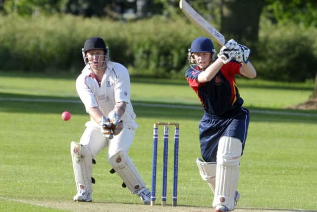 Josh Bowers blasted 74 for Wisbech at St Ives.