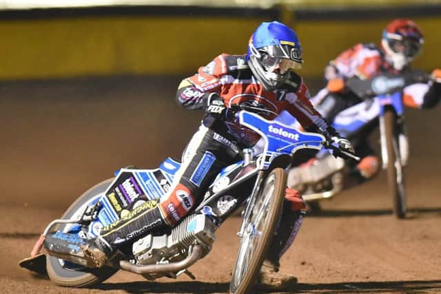 Tom Bacon secured his first heat win for Panthers against Newcastle.