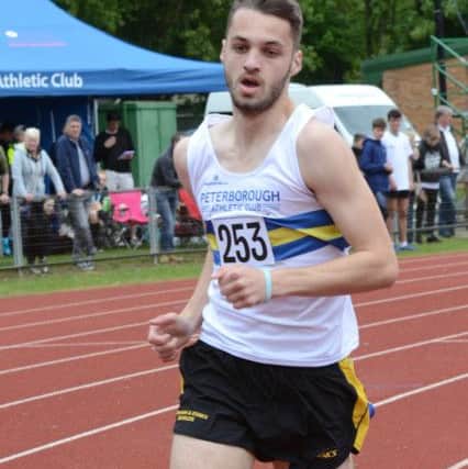 Daniel Mees won the Under 20 800m and 1500m.