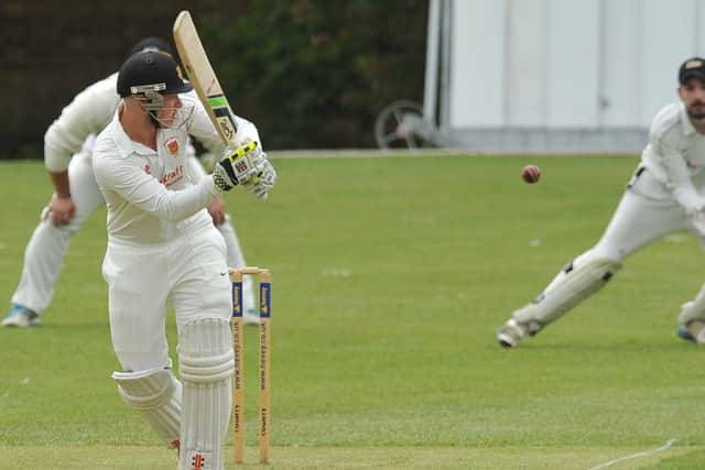 Mark Hodgson struck 65 for Oundle against King's Keys.