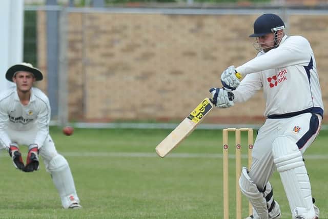 Sam Albutt finished 44 not out for Wisbech against Ufford Park.