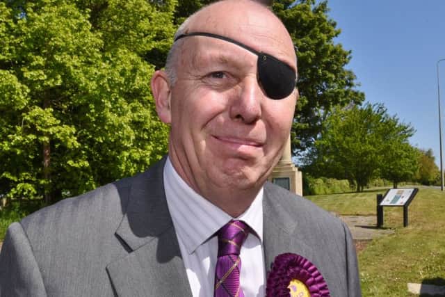 Launch of the UKIP candidate for the General Election 2017 John Whitby at Norman Cross EMN-170605-213852009