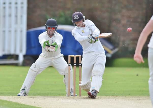 Scott Howard cracked 96 for Peterborough Town 2nds.