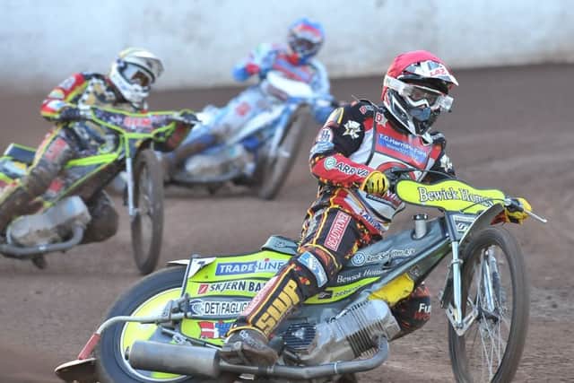 Lasse Bjerre guests for Panthers in Newcastle.